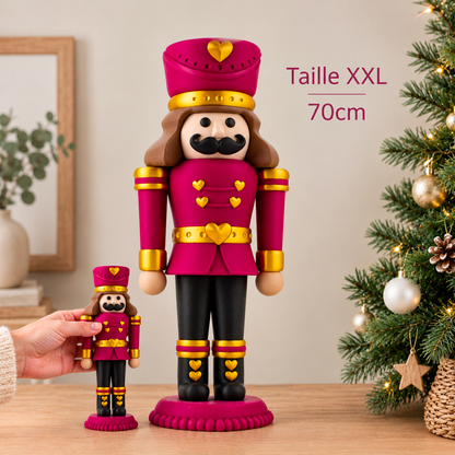 Giant XXL Nutcracker 70cm – Handcrafted Christmas Decoration